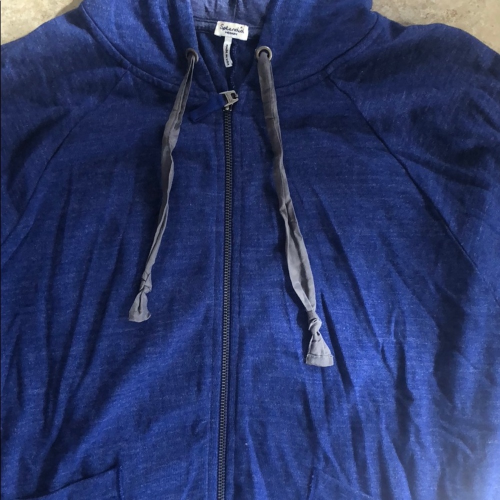 Splendid Zip Up Sweatshirt